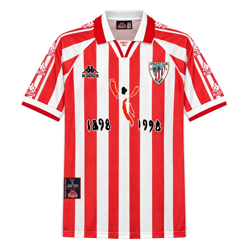 1997/98 Athletic Bilbao 100th Anniversary Home Retro Jersey