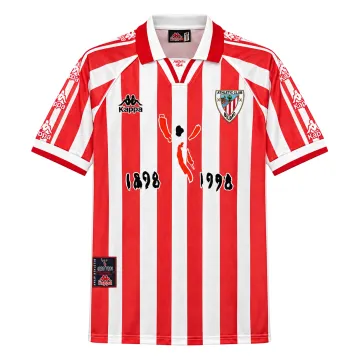 1997/98 Athletic Bilbao 100th Anniversary Home Retro Jersey