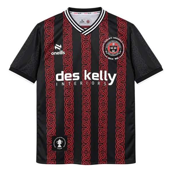24/25 Bohemian FC League Centenary Home Jersey - AI product image, front view