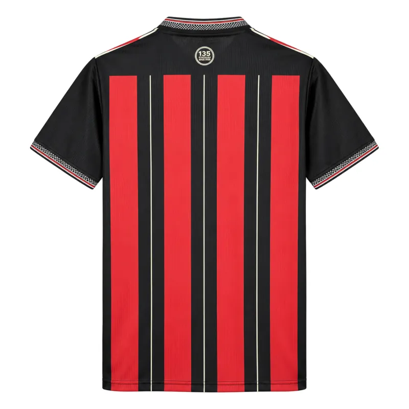 25/26 Bohemians home Soccer Jersey - AI product image, back view