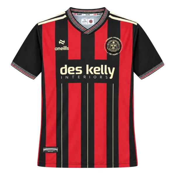 25/26 Bohemian FC 135th Anniversary Home Jersey - AI product image, front view