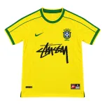 1998 Brazil Home Retro Signed Edition Jersey Yellow 1998 Brazil Home Retro Signed Edition Jersey Yellow
