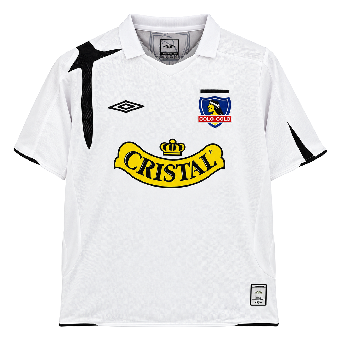 06/07 Colo Colo Retro Home Jersey - AI product preview, front