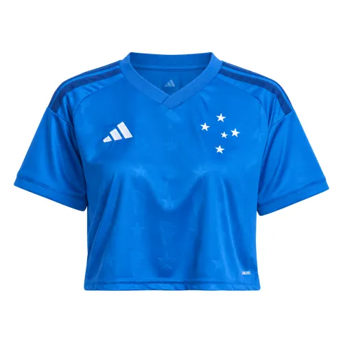 26/27 Cruzeiro Home Women Crop Jersey