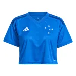 26/27 Cruzeiro Home Women Crop Jersey
