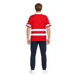 1988 Denmark Home Retro Jersey - AI model preview, back view