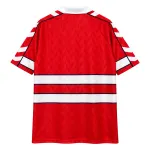 1988 Denmark Home Retro Jersey - back view