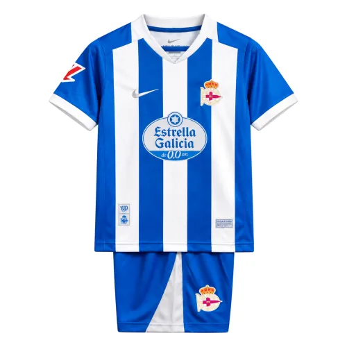 26/27 Deportivo La Coruña Home Kids Kit
