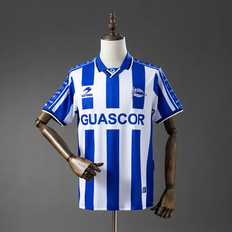 Deportivo Alaves 98/99 Home Retro Jersey