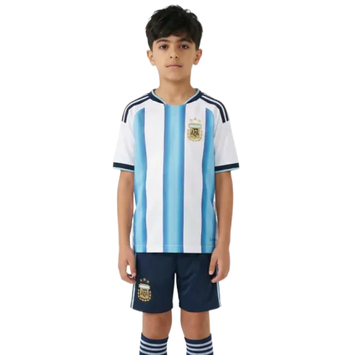 Kit da casa per bambini dell'Argentina per i Mondiali 2026