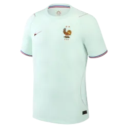 2026 World Cup Frankreich Trikot Away Authentic - Produktfoto 2026 World Cup France Away Trikot Vorderansicht, zeigt das nationale Wappen und Design.