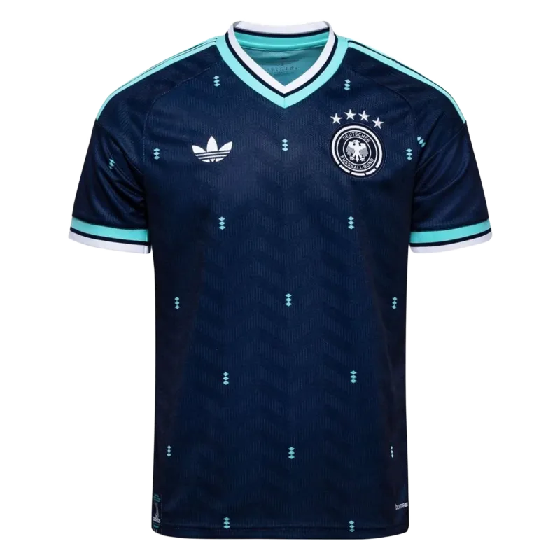 Maglia da trasferta della Germania ai Mondiali di calcio 2026.
