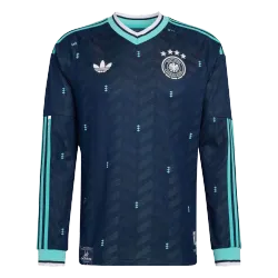 Front view of the Germany Away 2026 World Cup long sleeve jersey with team crest.