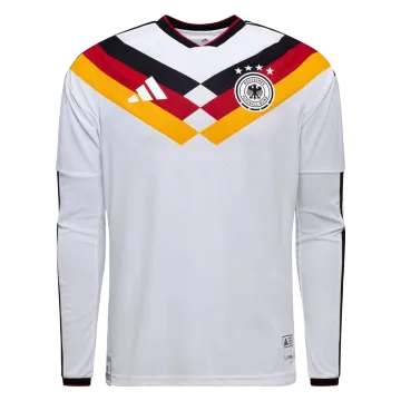2026 World Cup Football Germany Jersey Home Long Sleeve Authentic