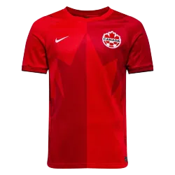 2026 World Cup Kanada Fußball Trikot Home - Produktfoto Trikot für die Weltmeisterschaft 2026 in Kanada, mit dem Wappen des Landes.