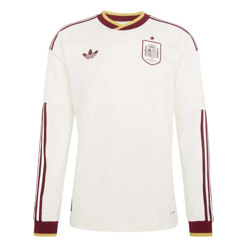 2026 Spain World Cup Jersey Away Long Sleeve Authentic