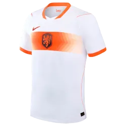 2026 Wereldkampioenschap Nederland Jersey Weg Speler Versie - product foto Vooraanzicht van de 2026 World Cup Nederland Jersey Away Player Version met teamwapen.