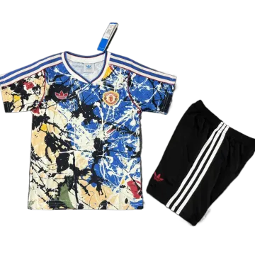 2026/27 Manchester United Jugend Trikot Roses Blau