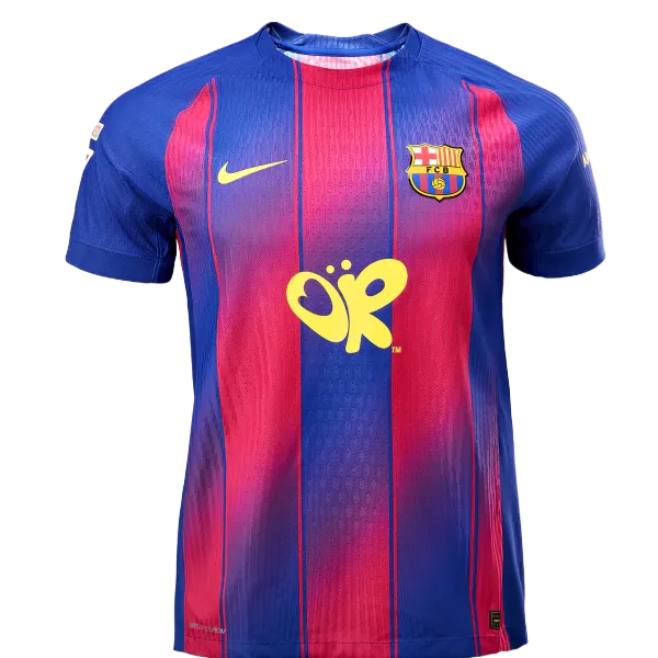 home Barcelona 25/26 Player Version jersey - A-Grade Quality Detail View
