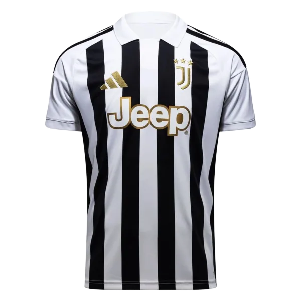26/27 Juventus Home Jersey - A-Grade Quality Detail View