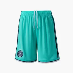 Germany 2026 World Cup Away Green Shorts - product photo Germany 2026 World Cup Away Green Shorts front view with team crest.