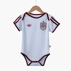 Spain Jersey Baby 2026 World Cup Away - product photo World Cup Spain Baby Jersey front view, showing the away kit design and team crest.