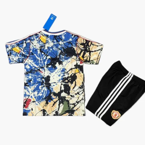 2026/27 Manchester United Jugend Trikot Roses Blau