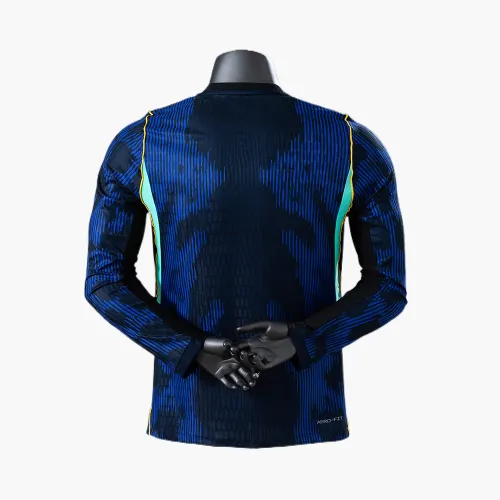 Coupe du Monde 2026 Brésil Jersey manches longues Away Version joueur