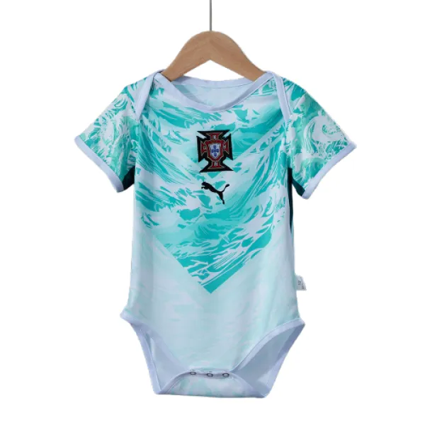 Portugal Baby-Trikot – A-Qualität: Detailansicht