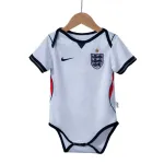 Camisola Inglaterra Bebé Campeonato do Mundo 2026 Casa England Jersey Baby 2026 World Cup Home