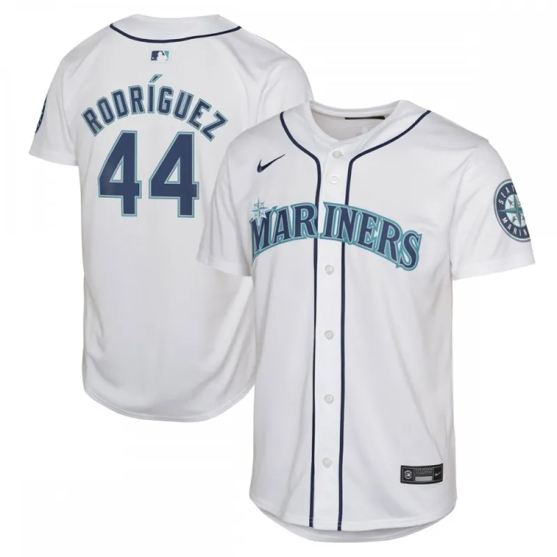 Julio Rodríguez Seattle Mariners Nike Youth Home Limited Player Jersey - White