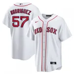 Joely Rodríguez Boston Red Sox Nike thuisreplica-spelersshirt - Wit Joely Rodríguez Boston Red Sox Nike Home Replica Player Jersey – White