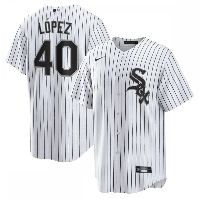 Reynaldo López Chicago White Sox Nike Home Replica Player Jersey – White