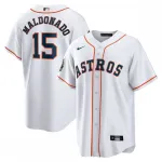 Martín Maldonado Houston Astros Nike Home 2022 World Series Replica Player Jersey - White Martín Maldonado Houston Astros Nike Home 2022 World Series Replica Player Jersey – White
