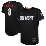 Cal Ripken Baltimore Orioles Nike Jugend 2023 City Connect Replica Spielertrikot - Schwarz Cal Ripken Baltimore Orioles Nike Youth 2023 City Connect Replica Player Jersey – Black
