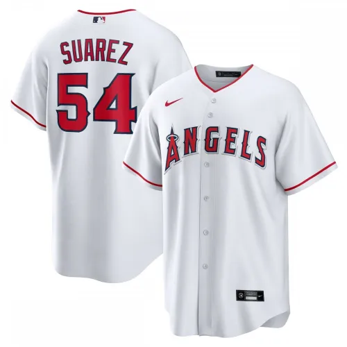 José Quijada Los Angeles Angels - Maglia da giocatore replica Nike Home - Bianco