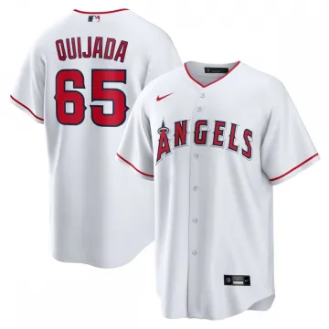 José Quijada Los Angeles Angels Nike Home Replica Player Jersey - White
