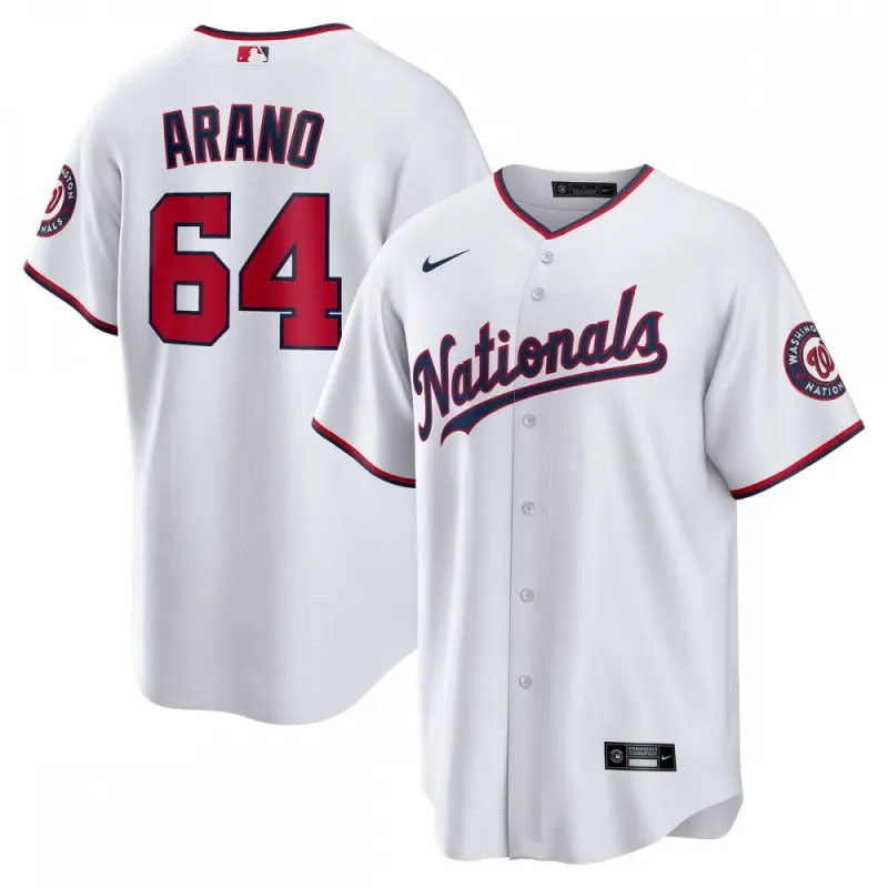 Víctor Arano Washington Nationals Nike Home Replica Player Jersey – White