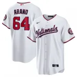 Camisola de jogador réplica da Nike do Víctor Arano dos Washington Nationals - Branca Víctor Arano Washington Nationals Nike Home Replica Player Jersey – White