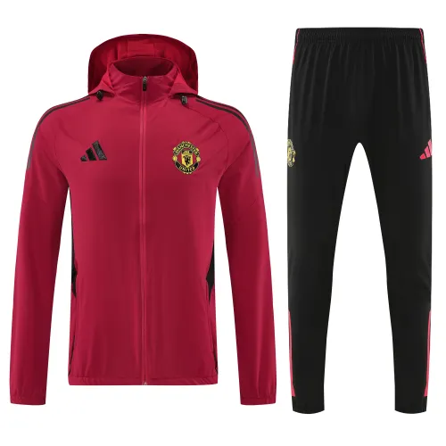 26/27 Manchester United Red Men's Windbreaker Training