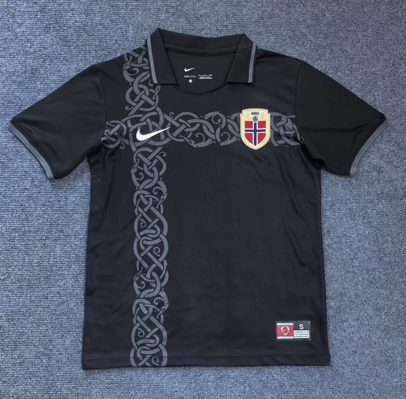 Fußballtrikot „Norway Black Special“ zur Weltmeisterschaft 2026