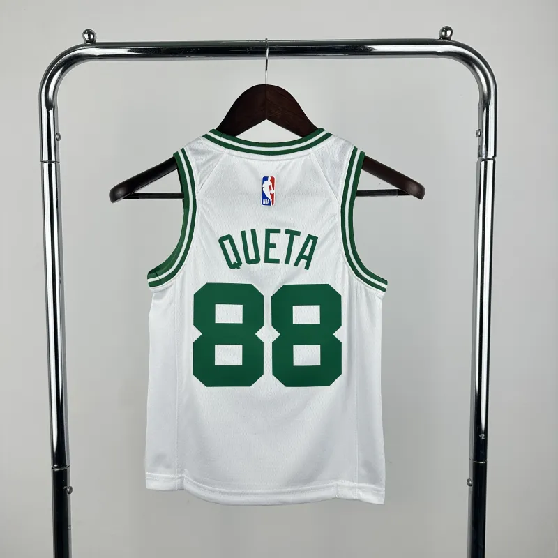Boston Celtics Jaylen QUETA #88 Youth White Jersey