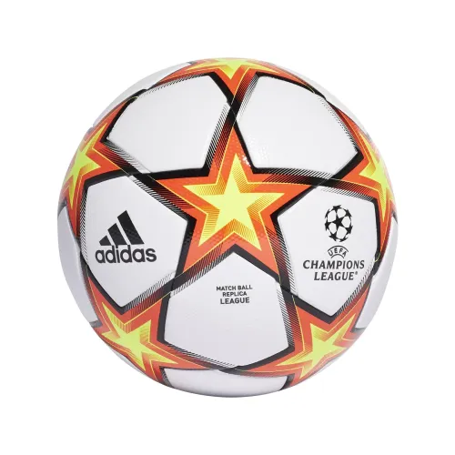 2021 Champions League Football No. 5 Soccer ball - White/Solar Red/Solar Yellow