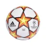 2021 Retro Champions League Football No. 5 Balón de fútbol Blanco/Rojo Solar/Amarillo Solar