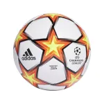 2021 Retro Champions League Football No. 5 Soccer ball White/Solar Red/Solar Yellow