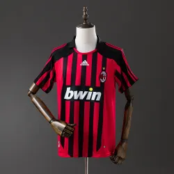 US20.98 - Retro AC Milan Home 2007/08 Soccer Jersey