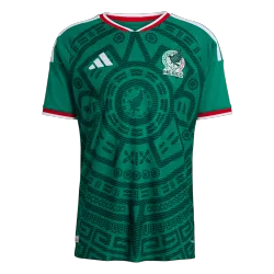 2026 Mexico World Cup Jersey Home Authentic - product photo 2026 Mexico World Cup Home Jersey front view, vibrant green with crest.