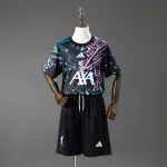 Liverpool 2025/26 Kids Pre-Match Black Kit