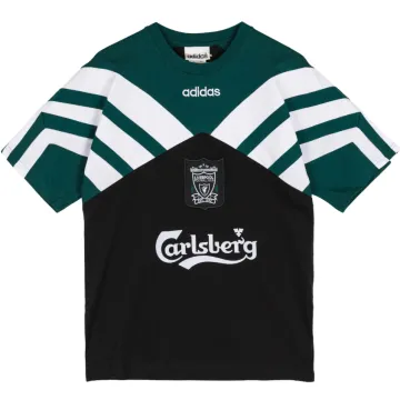 Liverpool 1995 Retro Bringback Adults Training Tee Noir Vert