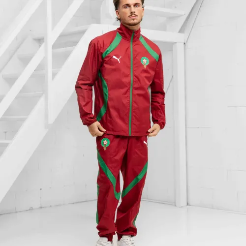 Marokko 2026 World Cup Rot Windbreaker Trainingsanzug